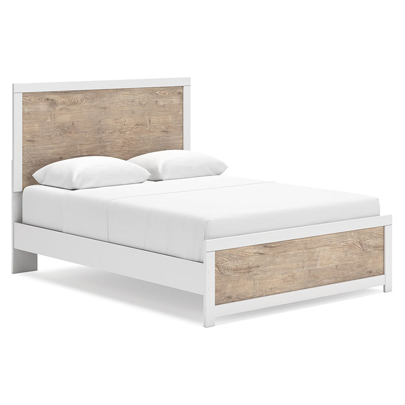 Charbitt - Two-tone - Queen Panel Bed