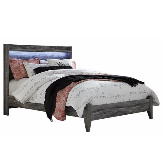 Baystorm - Gray - Queen Panel Bed