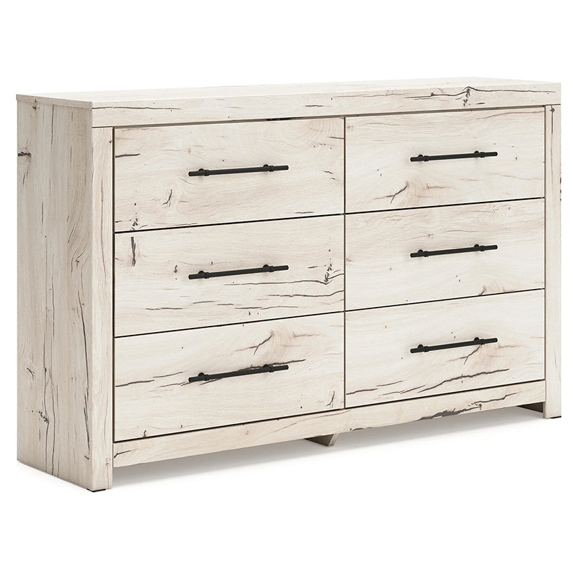 Lawroy - Light Natural - Six Drawer Dresser