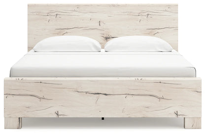 Lawroy - Light Natural - King Panel Bed