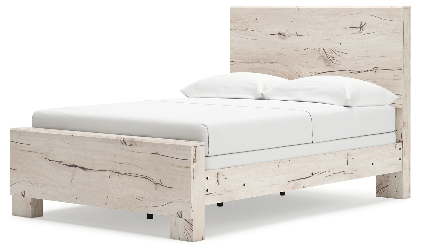 Lawroy - Light Natural - Full Panel Bed