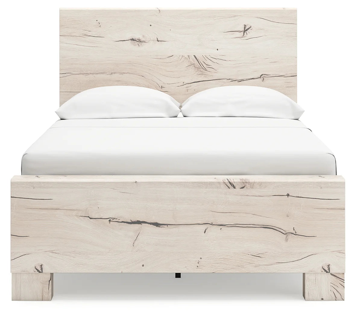 Lawroy - Light Natural - Full Panel Bed