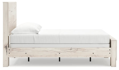 Lawroy - Light Natural - Full Panel Bed