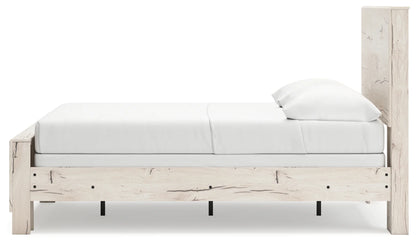 Lawroy - Light Natural - Full Panel Bed