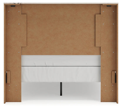 Lawroy - Light Natural - Full Panel Bed