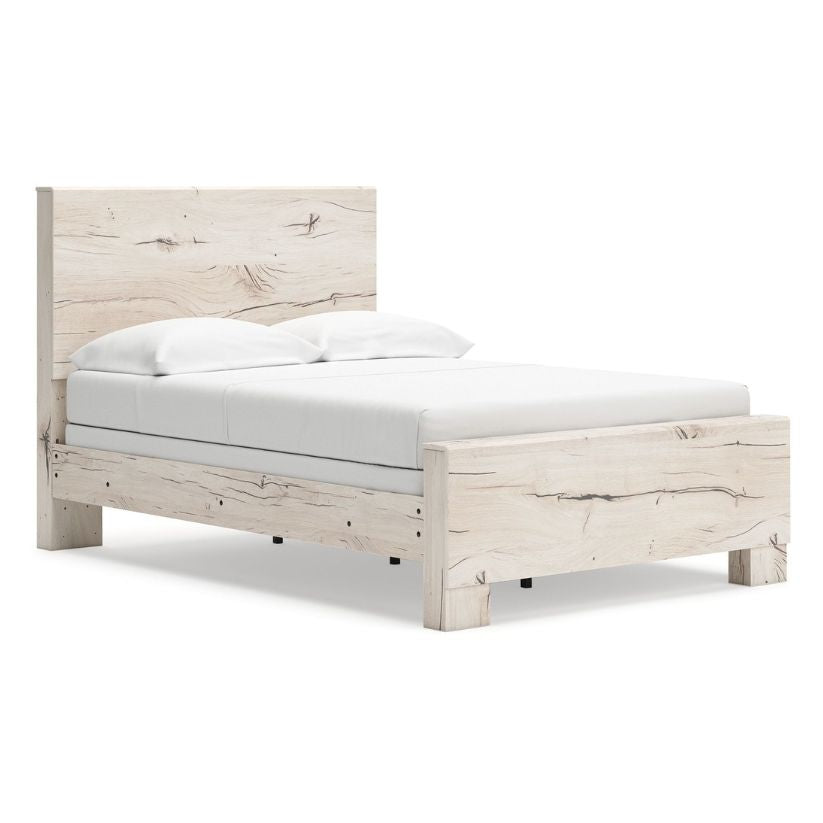 Lawroy - Light Natural - Full Panel Bed