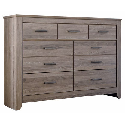 Zelen - Warm Gray - Seven Drawer Dresser