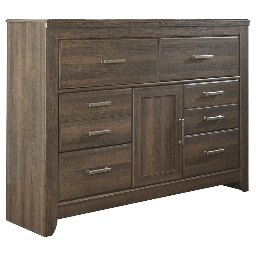 Juararo - Dark Brown - Six Drawer Dresser