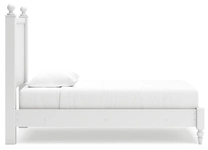 Mollviney - White - Twin Panel Bed 7