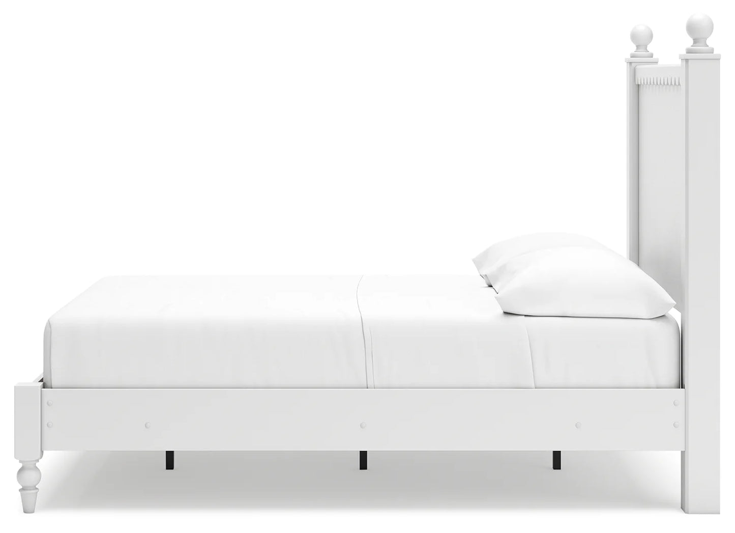 Mollviney - White - Full Panel Bed 6