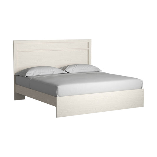 Stelsie - White - King Panel Bed