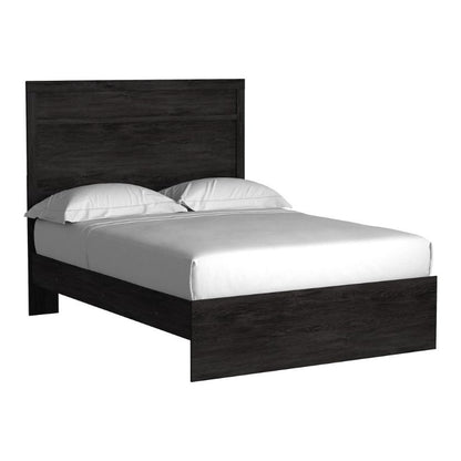 Belachime - Black - Full Panel Bed