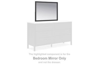 Cadmori - Black - Bedroom Mirror