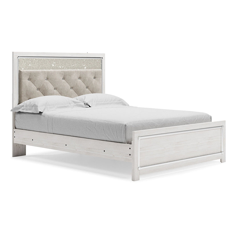 Altyra - White - Queen Panel Bed