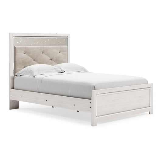 Altyra - White - Full Panel Bed