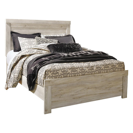 Bellaby - Whitewash - Queen Panel Bed