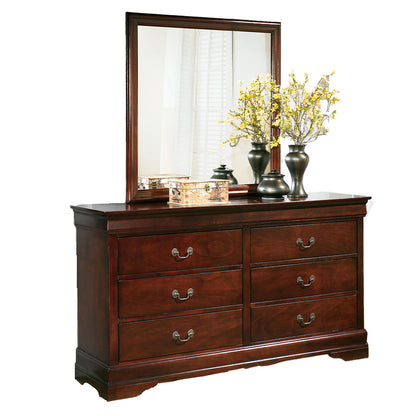 Alisdair - Dark Brown - Dresser, Mirror