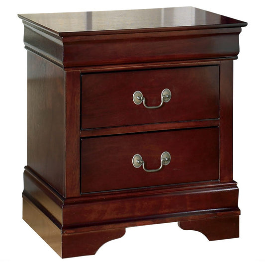 Alisdair - Reddish Brown - Two Drawer Night Stand