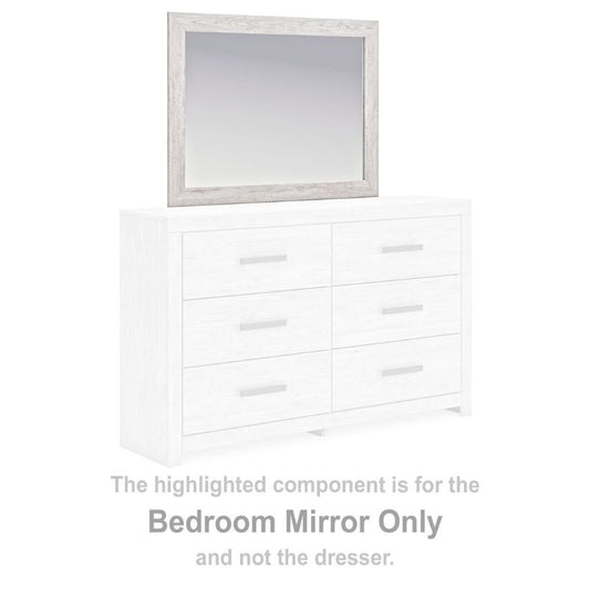 Cayboni - Whitewash - Bedroom Mirror