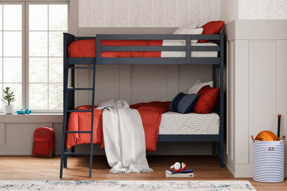 Nextonfort - Blue - Twin Over Twin Bunk Bed