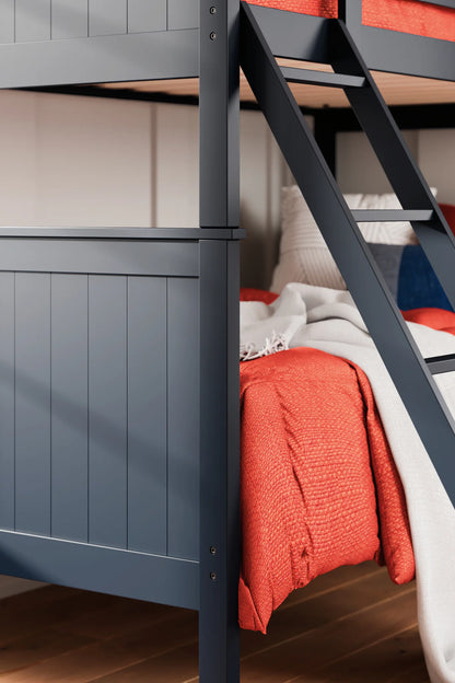 Nextonfort - Blue - Twin Over Twin Bunk Bed