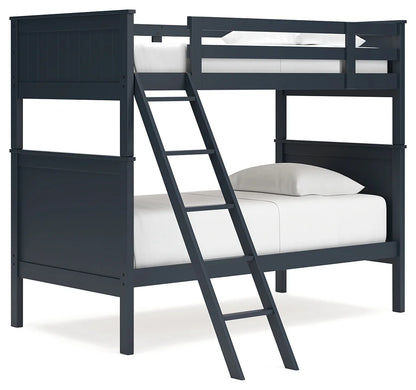 Nextonfort - Blue - Twin Over Twin Bunk Bed