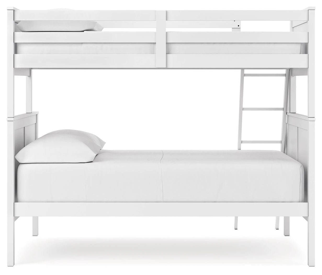 Nextonfort - White - Twin Over Full Bunk Bed