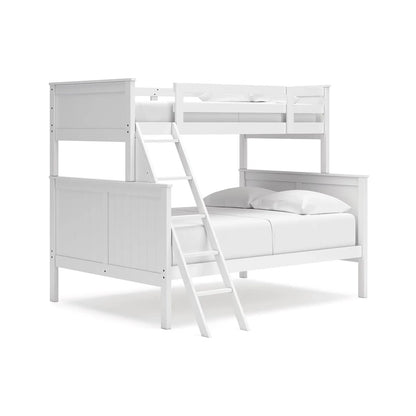 Nextonfort - White - Twin Over Full Bunk Bed