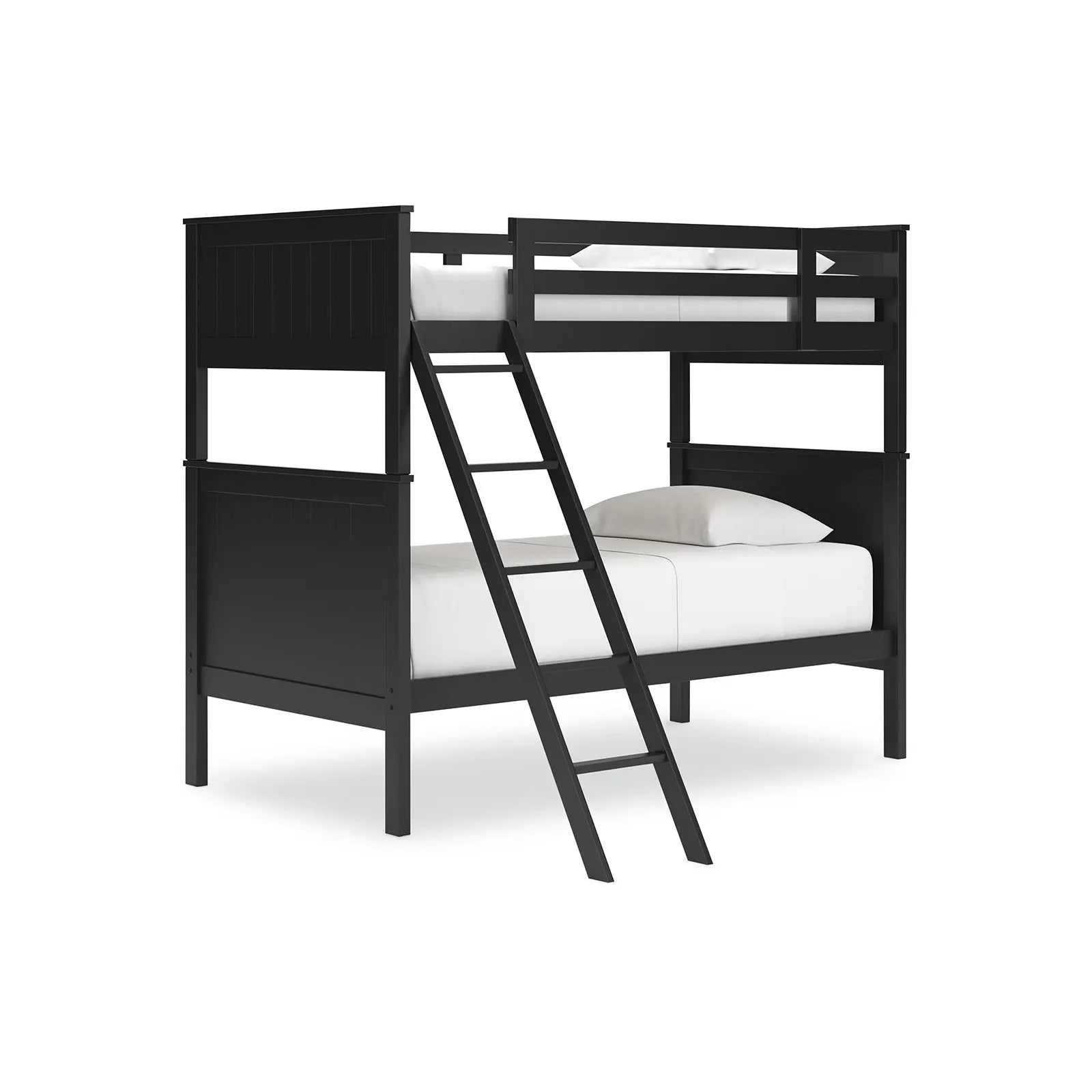 Nextonfort - Black - Twin Over Twin Bunk Bed