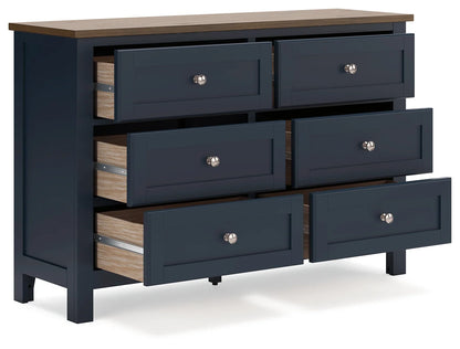 Landocken - Brown / Blue - Dresser 3