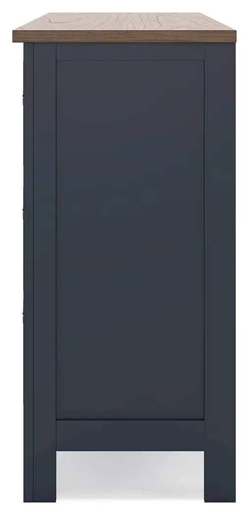 amazon blue dresser Baldwin 6 Drawer Create a beautifully styled space with this must Simmenfort Navy Blue 6 Drawer