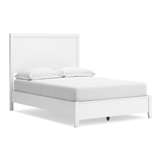 Binterglen - White - Full Panel Bed