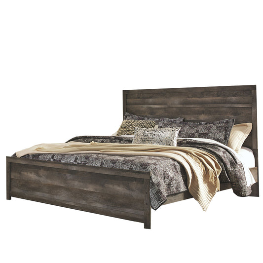 Wynnlow - Gray - King Panel Bed