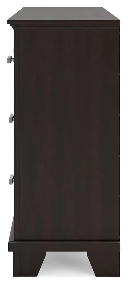 Covetown - Dark Brown - Dresser 5