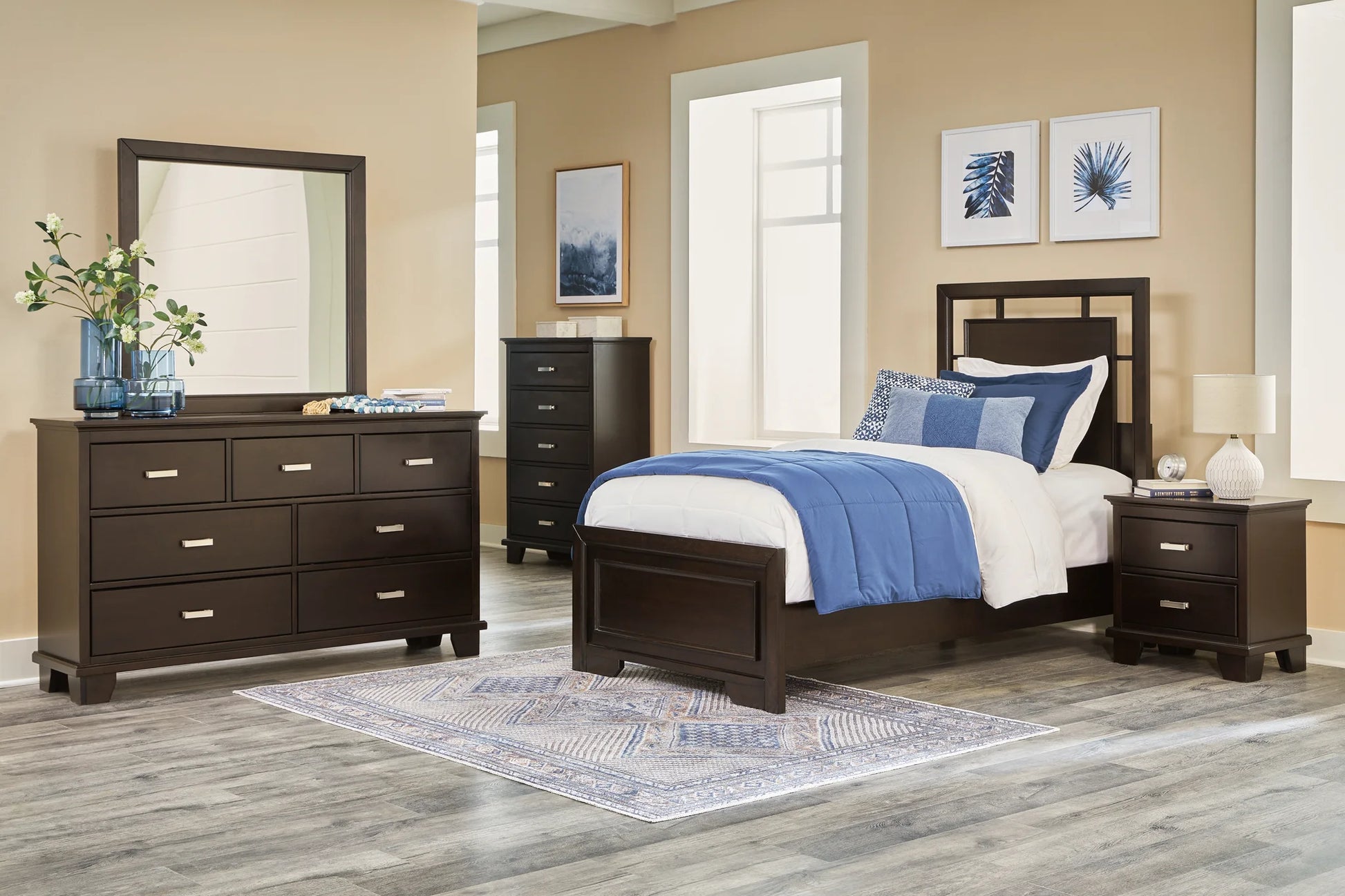 Covetown - Dark Brown - Dresser 8