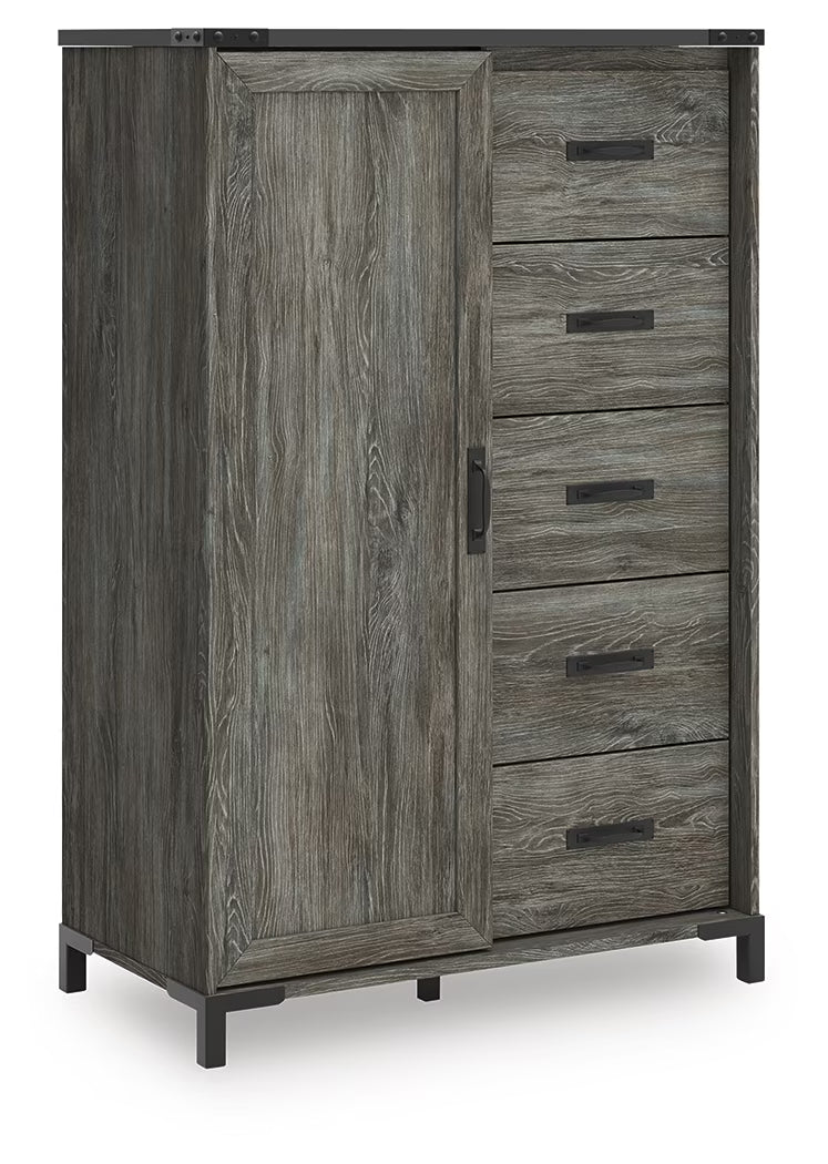 Frandern - Gray - Dressing Chest