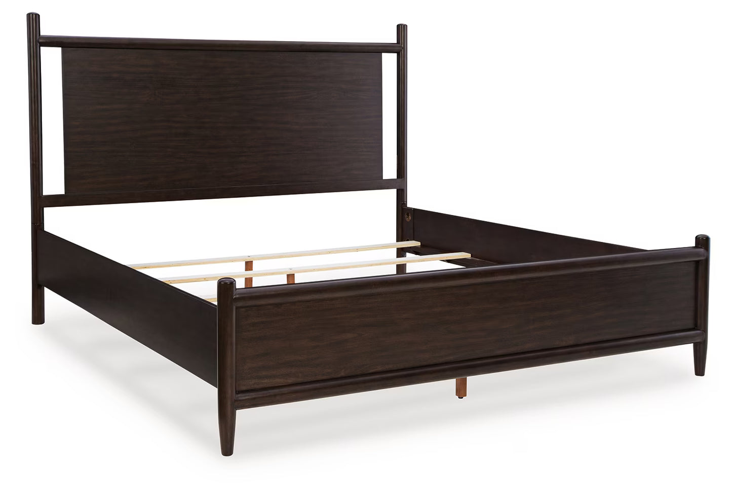 Dantenton - California King Panel Bed - Merlot