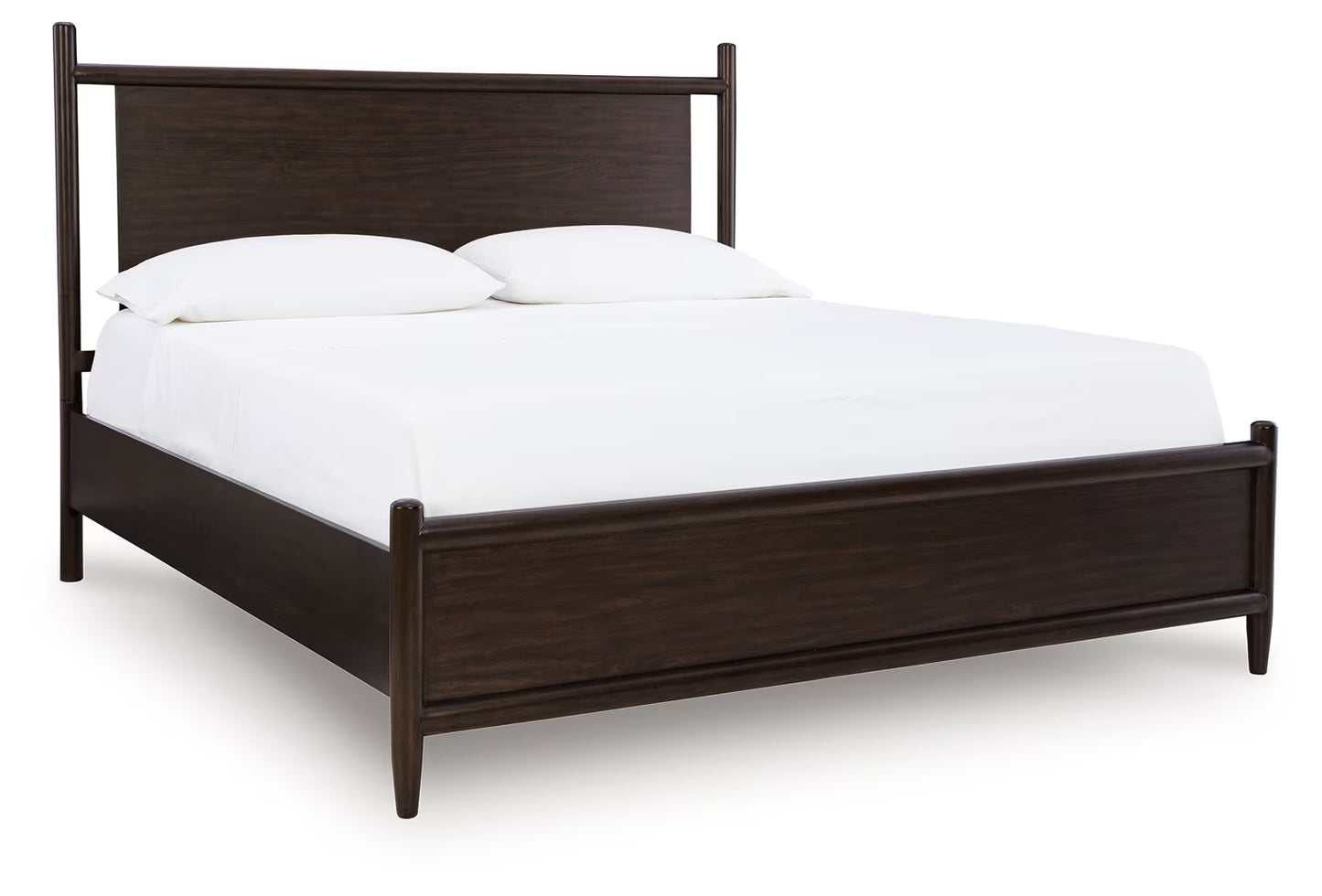 Dantenton - California King Panel Bed - Merlot