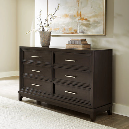 Neymorton - Dark Grayish Brown - Dresser 1