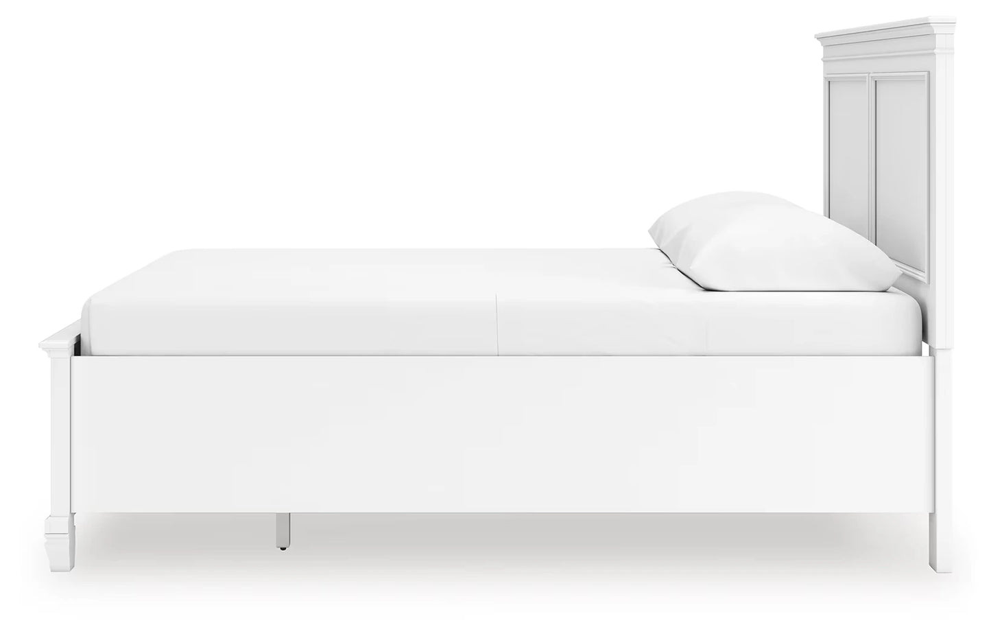 Fortman - White - Queen Panel Storage Bed