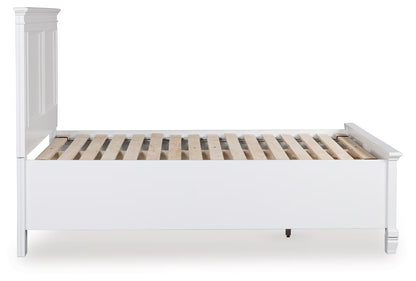 Fortman - White - Full Panel Storage Bed