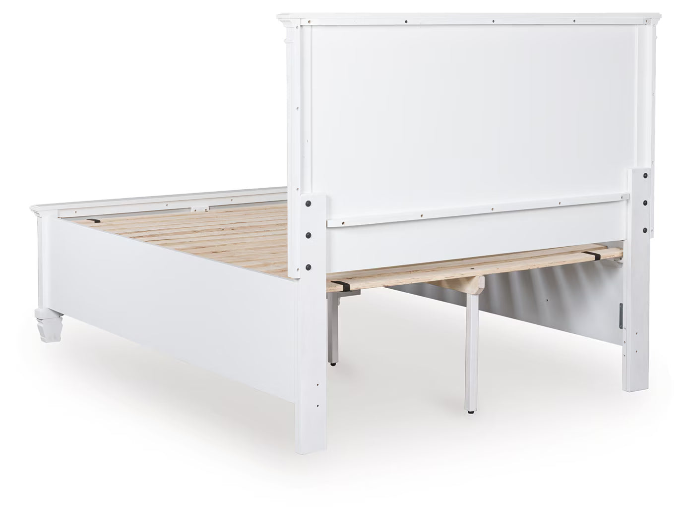 Fortman - White - Full Panel Storage Bed