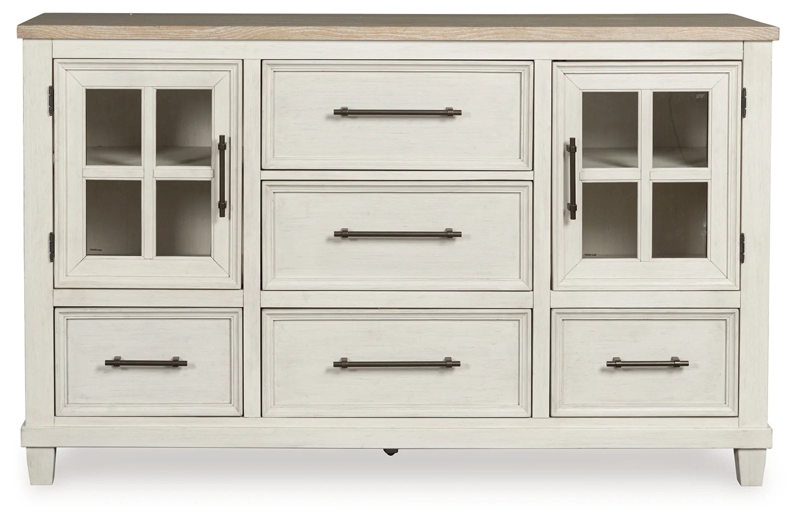 Shaybrock - Antique White / Brown Shaybrock - Antique White / Brown