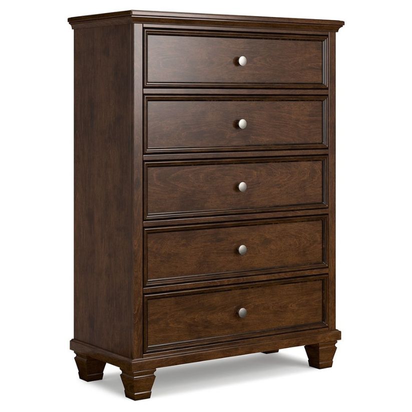 Danabrin - Brown - Five Drawer Chest