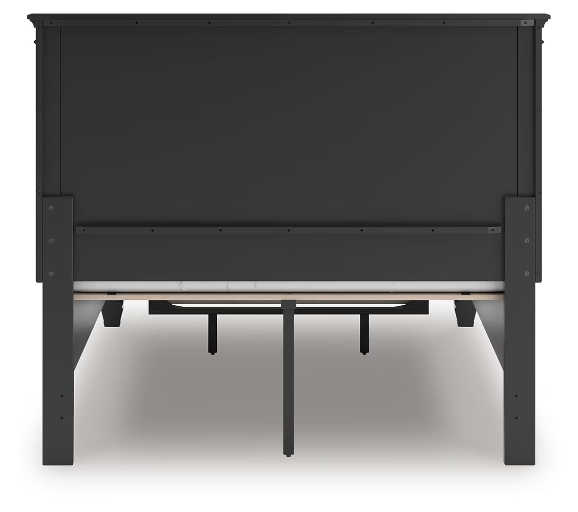 Lanolee - Black - Full Panel Storage Bed