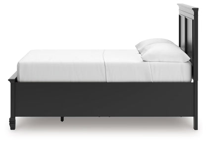 Lanolee - Black - Full Panel Storage Bed