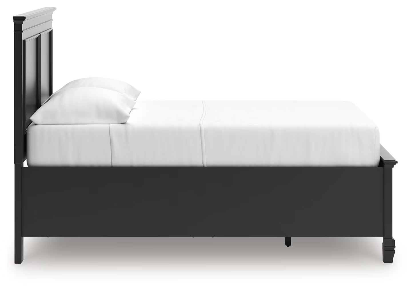 Lanolee - Black - Full Panel Storage Bed