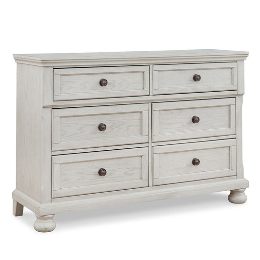 Robbinsdale - Antique White - Dresser - 6 Drawers