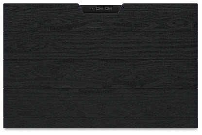 Londer - Black - Two Drawer Night Stand