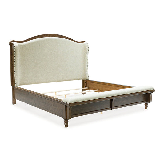 Sturlayne - Brown - Queen Upholstered Panel Bed